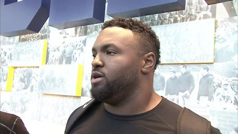 FULL VIDEO: Maurice Hurst Jr. speaks at Michigan Pro Day