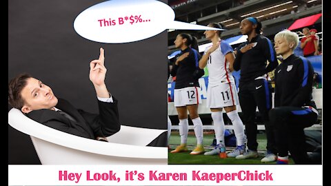 Is Megan Rapinoe a Karen Kaeperchick? (comedian K-von asks)