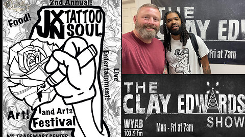 TATOO TALK W/ JXN SOUL & ARTS FEST PROMOTER STEVIE HENDRIX (06/13/24)