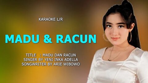 karaoke lirik // madu dan racun // yeni inka adella