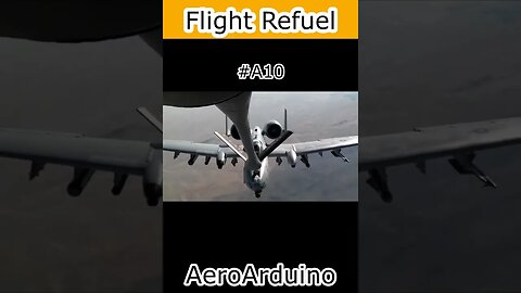 Watch Crazy #A10 Flight Refueling #Aviation #Fly #AeroArduino