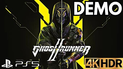 Ghostrunner 2 FULL Demo Gameplay Walkthrough | PS5 | 4K HDR (No Commentary Gaming)