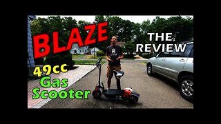 BLAZE 49cc Gas Scooter Part 3 - The Review