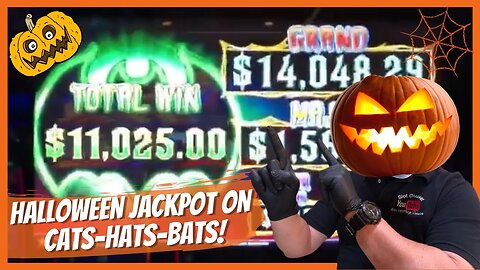 Halloween Cats Hats More Bats Slot Jackpot