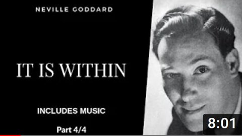 The End Is Where We Begin - Neville Goddard - It Is Within part 4 - Q&A - Includes Music