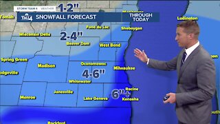 Storm brings several inches of snow to SE Wisconsin