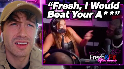 Ace Reacts To Myron OWNING Girl Who Wants To FIGHT Men #freshandfit