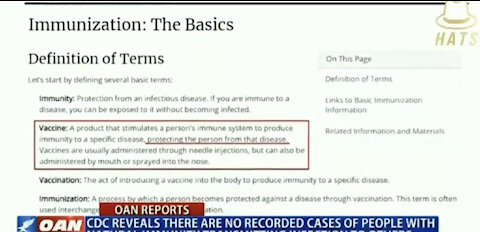 TSVN236 1.2022 OAN Report That Vaccines Don’t Work Definition Changed