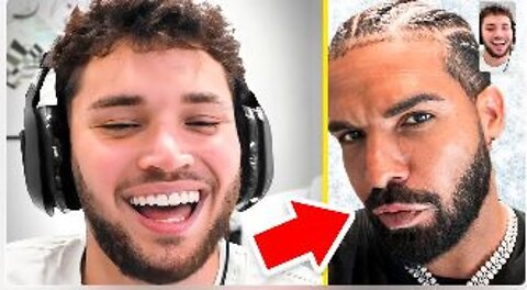 adin ross Facetimes drake Live On Stream!