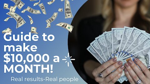 6 FIGURE INCOME |$10,000+ EVERY MONTH