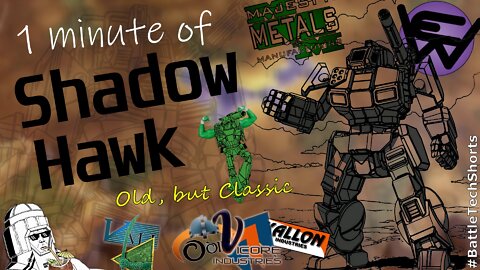 BATTLETECH #Shorts - Shadow Hawk; Old, but Classic