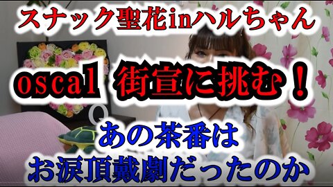 スナック聖花inハルちゃんno 19 oscal 街宣に挑む！あの茶番は お涙頂戴劇だったのか