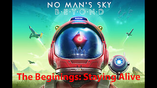 No Man's Sky: The Beginnings - Staying Alive, Launch Ship & Base Building - [00004]