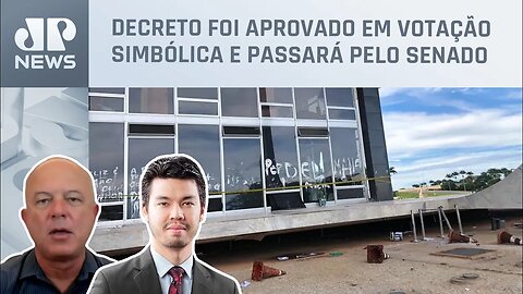 Nelson Kobayashi e Motta avaliam sobre Câmara aprovar intervenção federal na segurança do DF