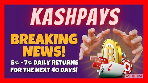 The Hottest New Platform To Earn a Massive 5% or 7% Daily 🔥 KashPays Review 🚨 Live Deposit💰 Day #0 ⏰