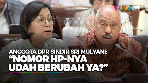 Singgung Uang Haram, DPR Tanya Nomor Baru Sri Mulyani