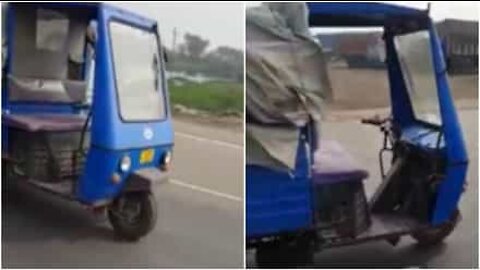 Driverless tuk tuk runs solo for 1 km