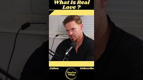 J Waller , What Is Real Love? #shorts #youtubeshorts #life #podcast #viral #advice #mindset