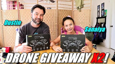 DRONE GIVEAWAY X2! - TDR Pythons! More for YOU SUBSCRIBERS! 😆👍👍