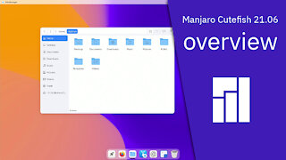 Linux overview | Manjaro Cutefish 21.06