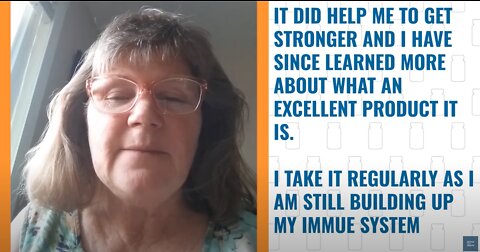 Jeanine Coleman takes Beta Glucan Daily to Build Her Immune System after a Friend's Recommendation