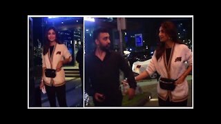 Shilpa Shetty AND Raj Kundra Spotted at Yauatcha for Valentine&rsquo