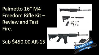 Palmetto Freedom Rifle - Review and Test Fire