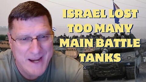 📣Scott Ritter: Israel lost too many main battle tanks by Ham*s & Hezbollah