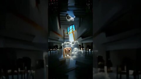 dog goes to heaven....art animations #shorts #animation #art #anime #painting