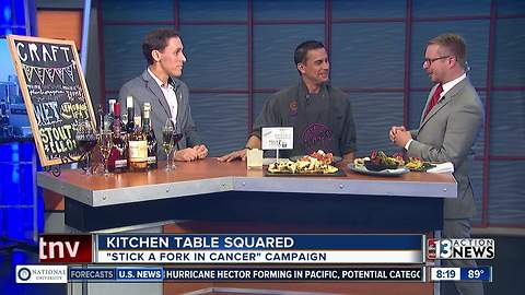 Kitchen Table Squared talks about Stick a Fork in Cancer