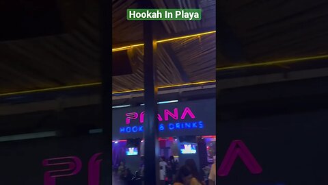 Hookah In Playa Del Carmen #shorts