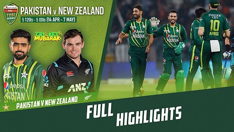 Pakistan vs Newzealand full highliths 2nd odi 2023