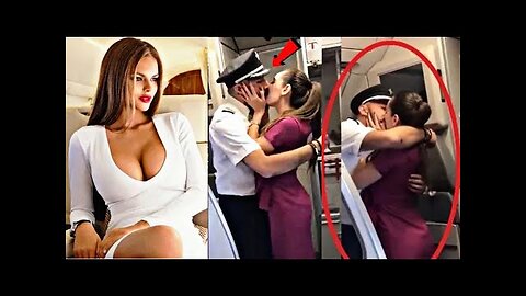 Indian Airline captain seducing her airhostesses for romance in air plan