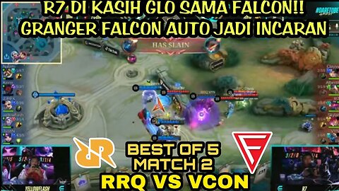 GLO AKHIRNYA DI PICK RRQ | R7 AUTO NARIK SIAPA AJA YANG KENAK!! RRQ VS FALCON M4 - MLBB M4