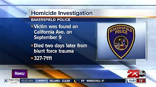 Bakersfield Police Department investigating death of 59-year-old man