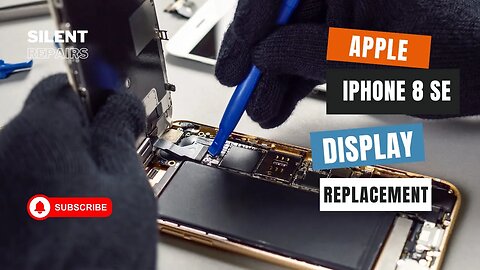 Apple Iphone 8 SE | Screen repair | Display replacement | Repair video