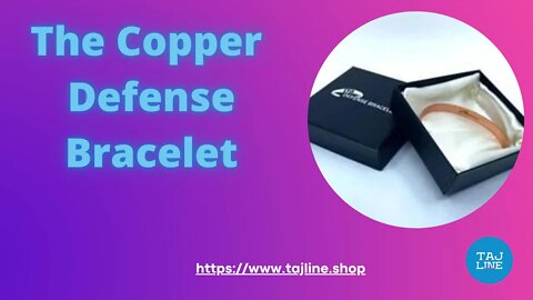 Amazon Beauty Finds TajLine💯The Copper Defense Bracelet💯 beauty products to sell on amazon💯TajLine