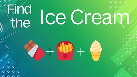 Guess the ice cream by Emoji | Guess the Emoji Game: Fun and Tricky Emoji Puzzles