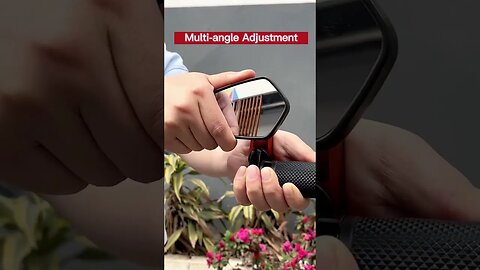 Discover the Ultimate Motorcycle Rearview Mirrors: Universal Clear Glass!