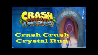 Crash Crush Crystal Run Nintendo Switch Gameplay - Crash Bandicoot N. Sane Trilogy