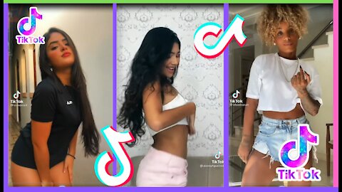 MELHORES DANCINHAS DO TIKTOK | PRETA DO CABELO CACHEADO - Coreografias #01