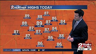 Thursday Noon Weathercast