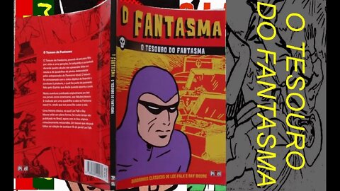 O FANTASMA EM O TESOURO DO FANTASMA o espirito que anda #comics #quadrinhos #gibi