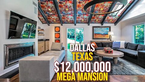 Inside $12,000,000 Dallas Texas Mega Mansion!