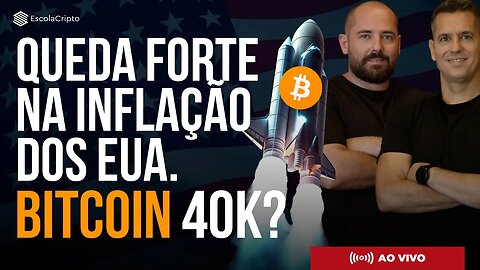 Queda na Inflação dos EUA, ETFs do Bitcoin negados?