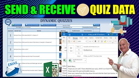 How To Sync Excel & Google Sheets By Sending Quizzes & Receiving Results Automatically [Part 2]