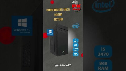 Computador completo Intel CORE i5