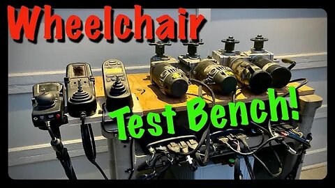 VLOG 550: Wheelchair TEST BENCH!