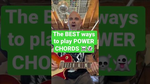 The BEST way to play POWER CHORDS!