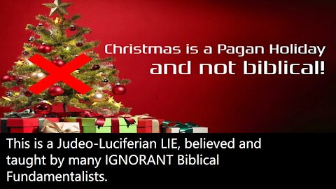 Christmas is NOT Pagan